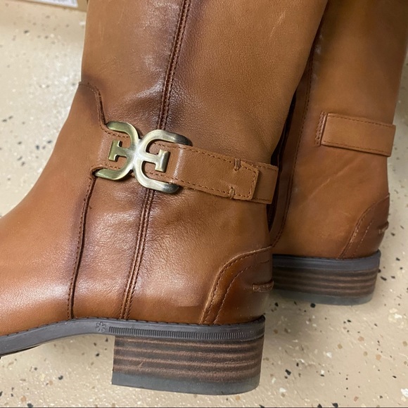 Sam Edelman Leather Riding Boot - Picture 2 of 16